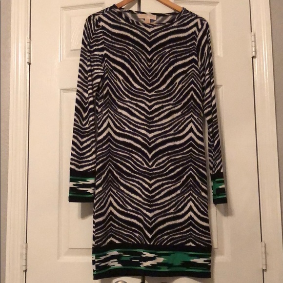 Like new Michael Kors dress size S zebra print - Picture 1 of 5